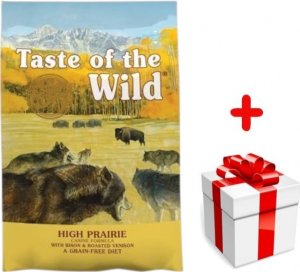 Taste of the Wild TASTE OF THE WILD High Prairie 5,6kg + niespodzianka dla psa GRATIS! 1