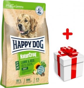 Happy Dog Happy Dog Naturcroq jagnięcina/ryż 4kg + niespodzianka dla psa GRATIS! 1