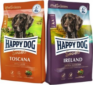 Happy Dog Happy Dog Supreme Toscana 12,5kg + Happy Dog Supreme Sensible Irland 12,5kg 1