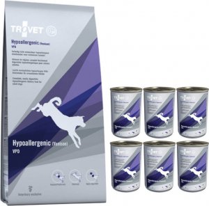 Trovet TROVET VPD Hypoallergenic - Venison (dla psa) 10kg + VPD Hypoallergenic - Venison 6x400g 1