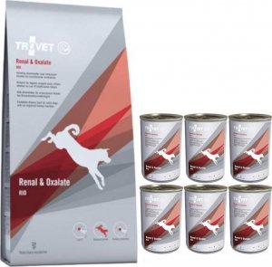 Trovet TROVET RID Renal & Oxalate (dla psa) 12,5kg + RID Renal & Oxalate 6x400g 1