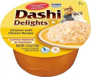 Inaba Foods Inaba DASHI uzupełniająca karma dla kota- bulion o smaku kurczaka i sera 70 g 1