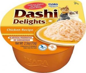 Inaba Foods Inaba DASHI uzupełniająca karma dla kota- bulion o smaku kurczaka 70 g 1