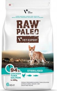 Raw Paleo Vetexpert RAW PALEO STERILISED CAT 6kg 1