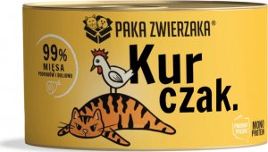 Paka Zwierzaka Paka Zwierzaka- karma mokra dla kota kurczak 200g 1