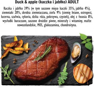 Paka Zwierzaka Paka Zwierzaka - Seventh heaven - Kaczka z jabłkiem (duck & apple) 1,5kg 3