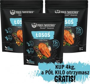 Paka Zwierzaka Paka Zwierzaka - Seventh heaven - Łosoś i ryby bałtyckie (salmon & baltic fish ) 4kg + 0,5kg GRATIS !!! 1