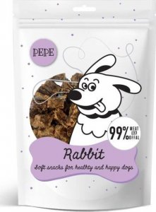 Paka Zwierzaka Paka Zwierzaka PEPE mini chunkies Rabbit (królik) 70g 1