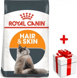 Royal Canin ROYAL CANIN Hair&Skin Care 4kg karma sucha dla kotów dorosłych, lśniąca sierść i zdrowa skóra + niespodzianka dla kota GRATIS! 1