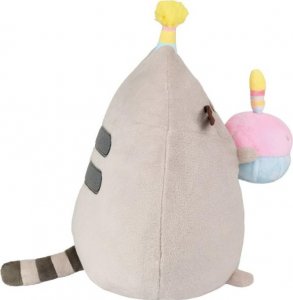 Pusheen - Pluszowa maskotka w czapeczce urodzinowej i tortem 24 cm 3