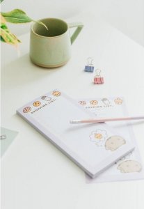 Pusheen Pusheen - Notatnik z magnesem na lodówkę + ołówek z kolekcji Moments 7