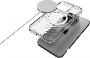 STM STM Reawaken Ripple MagSafe - Etui iPhone 15 Pro (Clear) 5