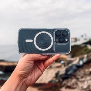 STM STM Reawaken Ripple MagSafe - Etui iPhone 15 Pro (Black / Atlantic) 10