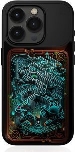 STM STM Reveal Warm MagSafe - Etui iPhone 15 Pro Max (Black Realm) 4