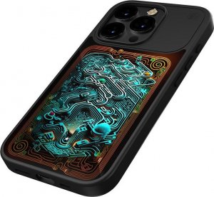 STM STM Reveal Warm MagSafe - Etui iPhone 15 Pro Max (Black Realm) 5