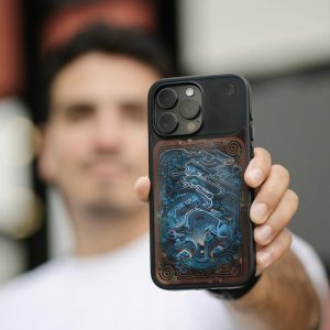 STM STM Reveal Warm MagSafe - Etui iPhone 15 (Black Realm) 12