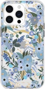 Rifle Paper Rifle Paper Clear MagSafe - Etui iPhone 15 Pro Max (Garden Party Blue) 1