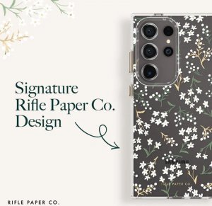 Rifle Paper Clear - Etui Samsung Galaxy S24 Ultra (Małe Kwiaty) 10