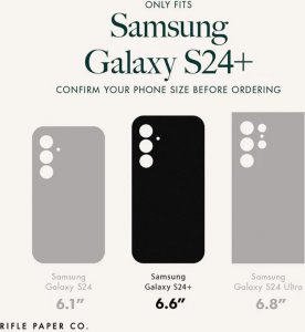 Rifle Paper Clear - Etui Samsungsung Galaxy S24+ (Małe Kwiaty) 12