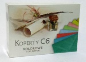 Pol-Mak Koperty C6 kolorowe 1