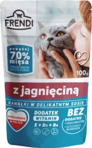 Frendi kawałki w delikatnym sosie z kurczakiem dla kota 20x100g 5 smaków 5