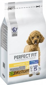 Perfect Fit Perfect Fit - sucha karma pełnoporcjowa dla wrażliwych dorosłych psów małych ras, bogata w indyka 6kg 1