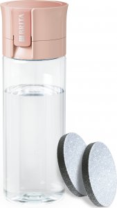 Brita Butelka filtrująca Vital Pastelowa brzoskwinia + 2 filtry MicroDisc 600ml 6