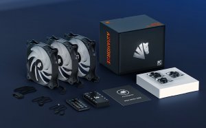 Wentylator AsiaHorse WD-001 ARGB 120mm Czarne 3-pack 6