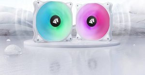 Wentylator AsiaHorse WD-001 ARGB 120mm Białe 3-pack 3