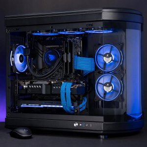 AsiaHorse Zestaw przedłużaczy kabli do zasilacza ATX 4 KIT Niebieskie 18 AWG AsiaHorse Sleeved 6