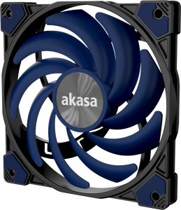 Wentylator Akasa AKASA ventilátor ALUCIA XS12 (Photic Blue Edition), 12cm fan 1