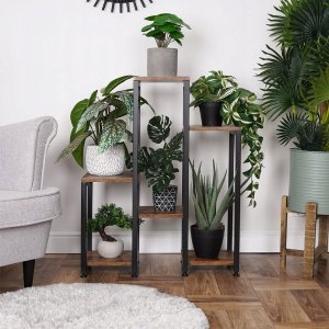 Vilde Kwietnik metalowy 6-poziomowy 80 cm 11