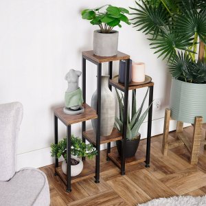 Vilde Kwietnik metalowy 6-poziomowy 70 cm 8