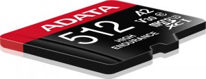 Karta ADATA High Endurance MicroSDXC 512 GB Class 10 UHS-I/U3 A2 V30 (AUSDX512GUI3V30SHA2-RA1) 3