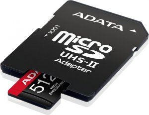 Karta ADATA High Endurance MicroSDXC 512 GB Class 10 UHS-I/U3 A2 V30 (AUSDX512GUI3V30SHA2-RA1) 4