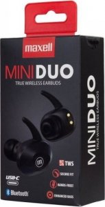 Słuchawki Maxell Mini Duo czarne 1