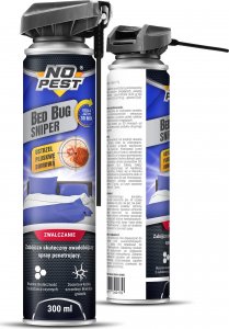 NO PEST Sniper Spray na Pluskwy 300ml Środek Płyn Preparat na Pluskwy Domowe Owady 4