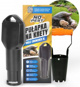 NO PEST Pułapka na Krety Mole Cruncher XL Łapka Żywołapka na Krety Nornice Karczowniki Szczury i Inne Gryzonie 7