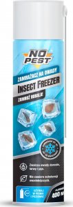 NO PEST Zamrażacz na Owady 400ml Środek Preparat na Pluskwy Wszy Jaja Pluskiew Rybiki Pchły 3