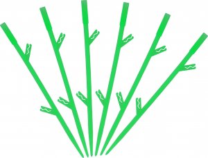 NO PEST Lep do Doniczek Szklarni Sadów 10,5x7,3cm (12 szt) Pułapki Lepowe Lepy na Mszyce Ziemiórki Muszki Mrówki i Inne Szkodniki Roślin 14