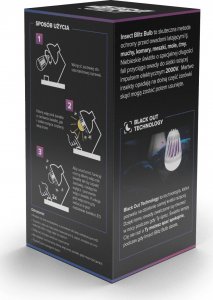 NO PEST Lampa Żarówka Owadobójcza Insect Bulb Lampa na Komary Muchy Meszki Ćmy Mole Osy i Inne Owady 13