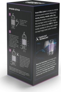 NO PEST Lampa Owadobójcza Insect Lantern Lampa na Komary Muchy Meszki Ćmy Mole Osy i Inne Owady 15