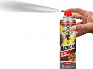 NO PEST Spray na Osy 300ml Bazooka Preparat Oprysk Środek na Osy Szerszenie Gniazda Os 2