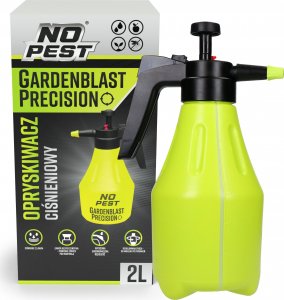 NO PEST Opryskiwacz Ciśnieniowy Ręczny Ogrodowy 2L Spryskiwacz Opryskiwacz z Regulowaną Dyszą 3