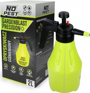 NO PEST Opryskiwacz Ciśnieniowy Ręczny Ogrodowy 2L Spryskiwacz Opryskiwacz z Regulowaną Dyszą 10