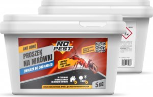 NO PEST Odstraszacz owadów 5kg Proszek na Mrówki Trutka Granulat Środek na Mrówki Gniazda Mrówek Mrowiska 8