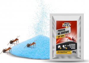 NO PEST Odstraszacze owadów Proszek na Mrówki 20g Trutka Granulat 6