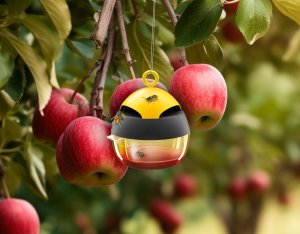 NO PEST Pułapka na Osy Wasp Tempter Środek Pułapka na Osy Szerszenie i Inne Owady + Wabik 200ml 4