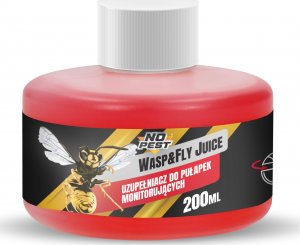 NO PEST Uzupełniacz do Pułapki na Osy 200ml Wabik Przynęta Płyn Wabiący do Pułapek na Osy i Muchy 4