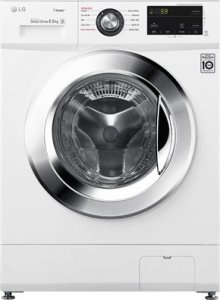 Pralka LG LG | F2J3WY5WE | Washing machine | Energy efficiency class E | Front loading | Washing capacity 6.5 kg | 1200 RPM | Depth 44 cm | Width 60 cm | Display | LED | Steam function | Direct drive | White 1